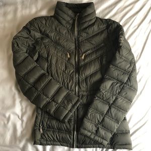 Michael Kors Lightweight Olive Green Jacket